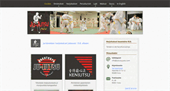 Desktop Screenshot of oulunjujutsu.com